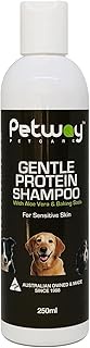 Petway Petcare Dog Shampoo for Pets With Sensitive Skin, Gentle Protein Pet Shampoo with Baking Soda