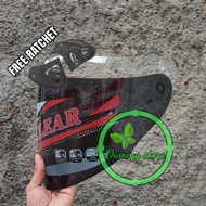 INK DYNAMIC Helmet Flat Visor INK DYNAMIK Helmet Glass/ INK DYNAMIC Visor/ | CLEAR CLEAR CLEAR