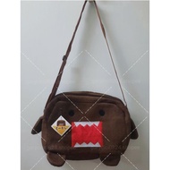 Domo-kun plush zipper crossbody bag