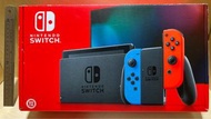 議價不回 售完即止（任天堂Nintendo Switch 行貨長電版 遊戲機系列）90％ 新淨原裝 （行版）任天堂 Nintendo Switch 馬里奧 亮麗紅 兼電池加長版主機 大全套 Boxse