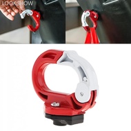LOOKSHOW 1Pc Aluminum Alloy Motorcycle Hook Durable Motorbike Helmet Bags Hook Gadget Glove Scooter 