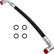 AW29374Hydraulic Hose AW29374 Compatible with John Deere D120 H120 H130 H160 H165 120E 120R 200X 200