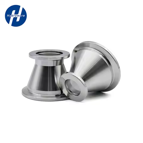 KF10 KF16K KF25 KF40 KF50 SUS304 Stainless Sanitary Vacuum Tri Clamp Reduer Pipe Fittings Flange Ada