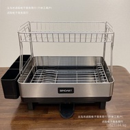 Drain Bowl Rack Knife Rack Imported Chopstick Rack Kitchen Direct304South Korea Stainless Steel Doub
