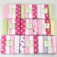 4pcs swaddle blanket baby girls boys bedung bayi new born muslin swaddle cotton
