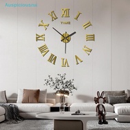 Auspiciousrui 3D Luminous Wall Clo Frameless Acrylic DIY Digital Clo Wall Stiers Mute Clo For Living