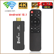 VIBPQ LEMFO TV98 Stick Smart TV Stick Android 12 Support 4K HDR10 H265 Dual WIFI 2GB 16GB Smart TV Box Android 12.1Media Player AERVB