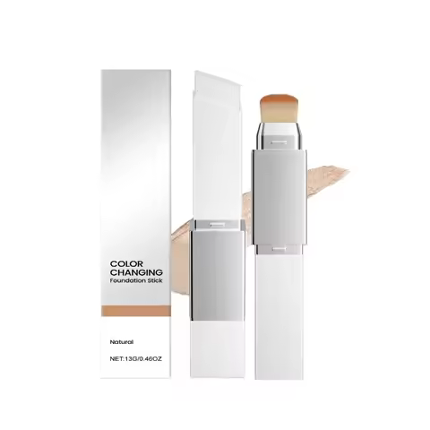 New Waterproof Color Changing Cream Stick Matte Oil-Control Face Cream Stick Lightweight Sweat Proof