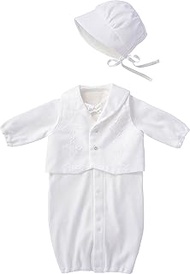 Inujirushi Honpo B246008 Baby Dress & Coveralls with Vest, Made in Japan, 19.7-23.6 inches (50-60 cm
