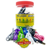 Wellcomm 2.4A Fast Charging data cable