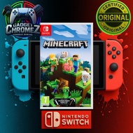 New Nintendo Switch game cartridge Minecraft Bedrock Edition Minecraft