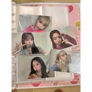 Lesserafim easy sakura Yunjin kazuha eunchae chaewon photocard official