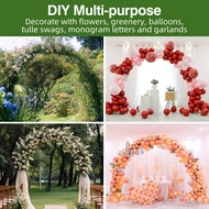 【Ready Stock】Pintu Gerbang Taman Arch Garden Stand Flower Arch Stand Outdoor Arch For Plant Garden D