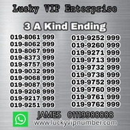 VIP Number, VIP Mobile Phone Number, Silver Number Series 3 A Kind 999, Prepaid Number, Digi, Celcom, Hotlink, XOX,