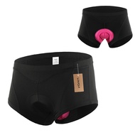 (aliout)Lixada Women Bike Underwear 3D Gel Padded Bicycle Briefs MTB Cycle Biking Underwear Shorts