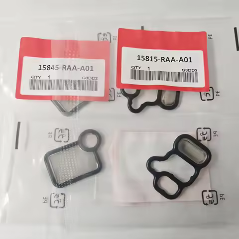 Solenoid Gasket VTEC Spool Valve Filter OEM 15845-RAA-A01 15815-RAA-A01 for Honda Accord Civic RDX C