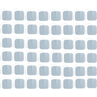 TENS Unit Pads 48 Pack Wired Self-Adhesive Electrodes Premium Replacement Pads for TENS Units - 2x2 