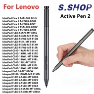 Stylus Active Pen 2 W/Bluetooth For Lenovo ideaPad C340 Flex 4 Flex 5 Flex 6 Flex 14 Flex 15 Flex 5i
