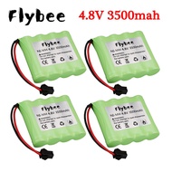 4.8V 3500mah NiMH Baery SM Plug For Rc toys Cars Tanks Robots Boats Guns Ni-MH AA 4.8 v 3000 mah Baery Pack toy essory