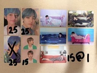 BTS小卡+淨專+免費周邊
