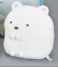台灣版 角落生物 12吋白熊扁枕 抱枕 cushion 咕臣 絨毛 公仔