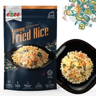 EZEEFOOD NASI GORENG KAMPUNG / KAMPUNG FRIED RICE 250 G LOW GI, TO EAT MRTE / RTE MEALS TRAVEL INSTA