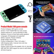 [Penjual Tempatan] PSP X6/X7/X12 game console with multi-function 10000 retro game portable handheld