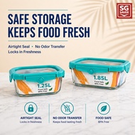 Airtight Food Storage Container Leak Proof BPA Free |  Microwave & Freezer Safe Meal Prep Container