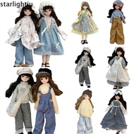 ONLYES BJD Accessories, DIY 1/6 BJD 30cm Doll BJD Doll Clothing, Sweet Replace Handmade Doll'S Overa