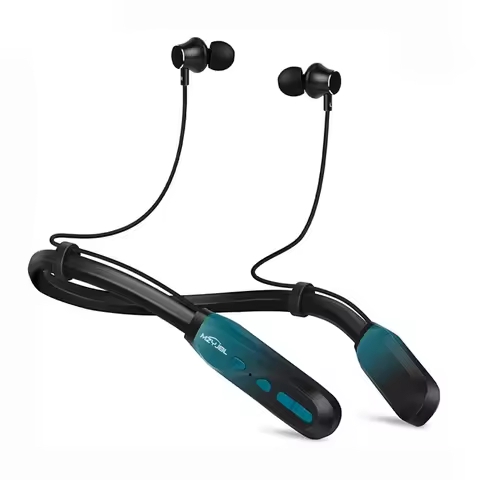 I35 Neckband Wireless Earbuds TWS Bluetooth Headphones 9D Sound In Ear Earphones Waterproof Sports H