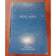 NIV / KJV Large Print Parallel Bible, Hardcover, Old and New Testament