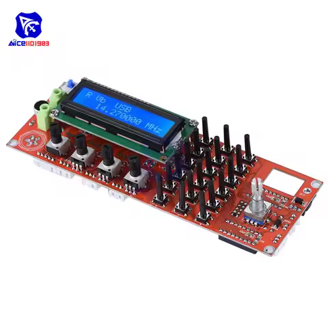AD9850 DDS Signal Generator 12V 0~55MHz Module Adjustable Encoder Potentiometer for HAM Radio SSB6.1