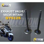 EXHAUST VALVE/VALVE INTAKE GY6-125