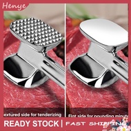 henye Meat Tenderizer Hammer Tool Dual-Sided Nails Mallet for Steak Chicken Fish Pounder With Alumin