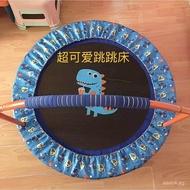 Children's Trampoline for Home Indoor Foldable Small Adult Trampoline Baby Family Jumping Bed Kids B