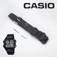 Casio AE-1200 Watch Strap Casio AE1200 Black Watch Strap