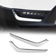 Dedicated Honda 2017-2019 CRV Front Fog Lamp Lower Eyebrow Decoration Sticker Stainless Steel Modifi