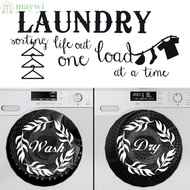 MAYWI Laundry Room Decal Wash Dry DIY Removable Symbol Ornaments Washing|Washer Dryer Sign