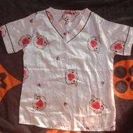 Nightgown With Size M Chest 19 Inches 36 Length 63 Cm.