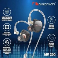 NAKAMICHI - MV200入耳式圈鐵混動Hi-Fi耳機 有線耳機