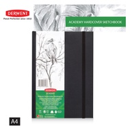 Derwent academy hardcover smooth surface sketchbook A4 I Hard Cover There Are Holes. Thickness 135 G