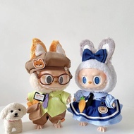 仅娃娃衣服】仅娃娃衣服】小兔日记&小狐周刊 10cm/15cm/海星体/浮梦娃衣套装棉花娃娃衣服Doll Clothes Only】Little Rabbit Diary & Little Fox W