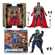 ซีรีส์ของเล่นสำหรับสะสมตุ๊กตาขยับแขนขาได้6นิ้ว PVC Ko g.i.joe classified Series Figurine Supreme Cobra Commander