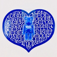 Original MEDICOM TOY BEARBRICK 2011 ALEXANDER GIRARD International Love Heart Azure 100% Be@rBrick T