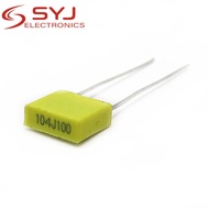 20pcs/lot 100NJ100 Correction Capacitor 100V104J 100NF 0.1UF 100V 104 104J 5mmPolypropylene Safety P