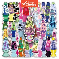 Lava Lamp Graffiti Cute Aesthetic Stickers 250PCS Waterproof Vintage Sticker Pack Decorative Suitcas