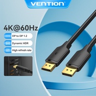 Vention DP 1.2 Male to Male Cable Gold-plated DisplayPort Cable 1080P 240Hz High Refresh Rate Suppor