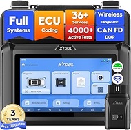 XTOOL D7W Wireless OBD2 Scanner Diagnostic Tool 2024 Upgraded Ver. of D7, Bidirectional Scan Tool, E