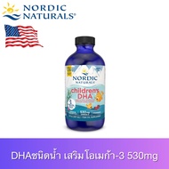 Nordic Naturals Childrens DHA Ages 1-6 Strawberry 530 mg. 8 fl oz (237 ml)