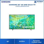 SAMSUNG 55" 4K UHD Smart TV UA55CU8000KXXM | AirSlim | Smart Hub | Web Browser | SmartThings | Wirel